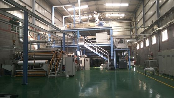 Chine non textile tissé 1600SMS faisant la machine pour les fournitures médicales, matériel hygiénique fournisseur