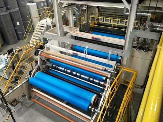 Chine D'OIN pp Spunbond de machine usine de textile tissé non avec S/modèle de solides solubles/SMS fournisseur