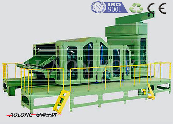 Chine CE non-tissé de la capacité 300kg/h de tapis/machine à cartes de géotextiles/ISO9001 fournisseur