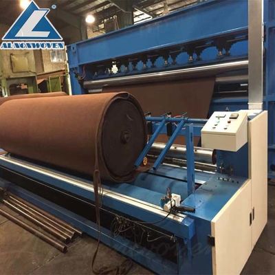Chine PET needle punched nonwoven geotextile making machine low price fournisseur