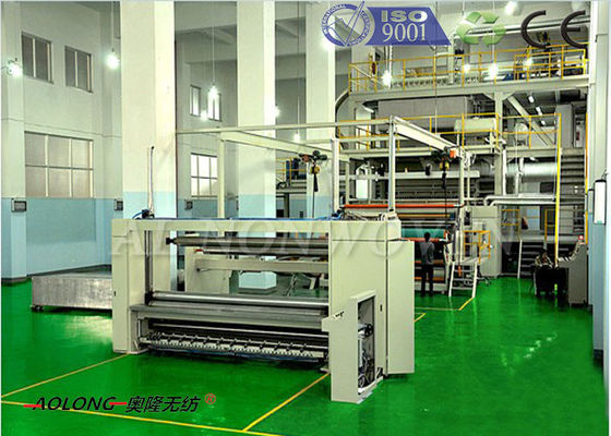 Chine Le double rayonne le textile tissé de pp Spunbond non faisant la machine pour le tissu de massage fournisseur