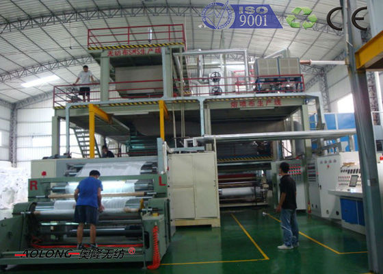 Chine Machine de fabrication de textile tissé de SMS pp non pour le costume d'opération fournisseur